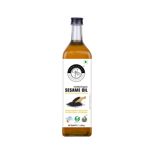 Wood Pressed Black Sesame Oil