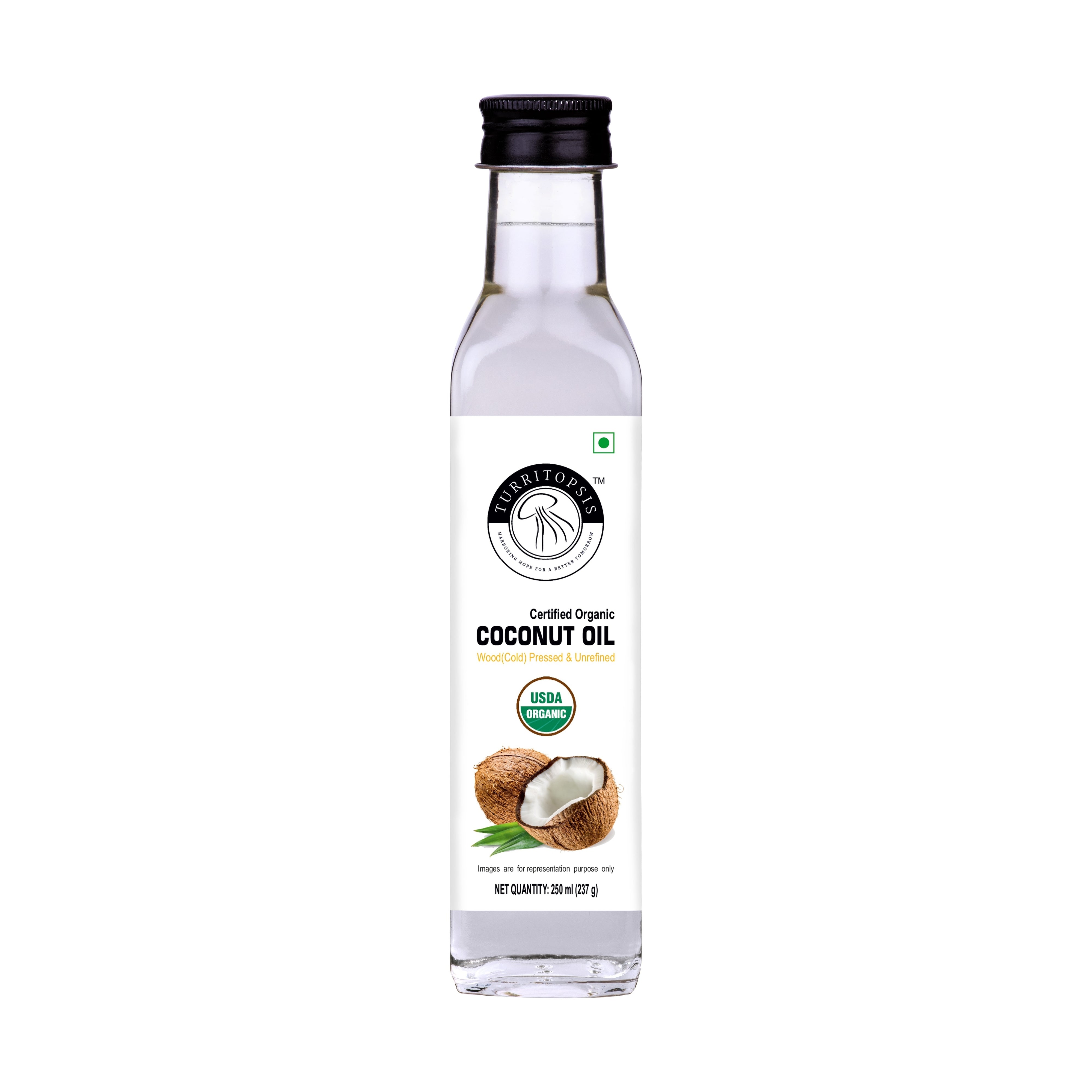 Organic coconut oil for Cooking Pure Natural Unrefined Cold Pressed