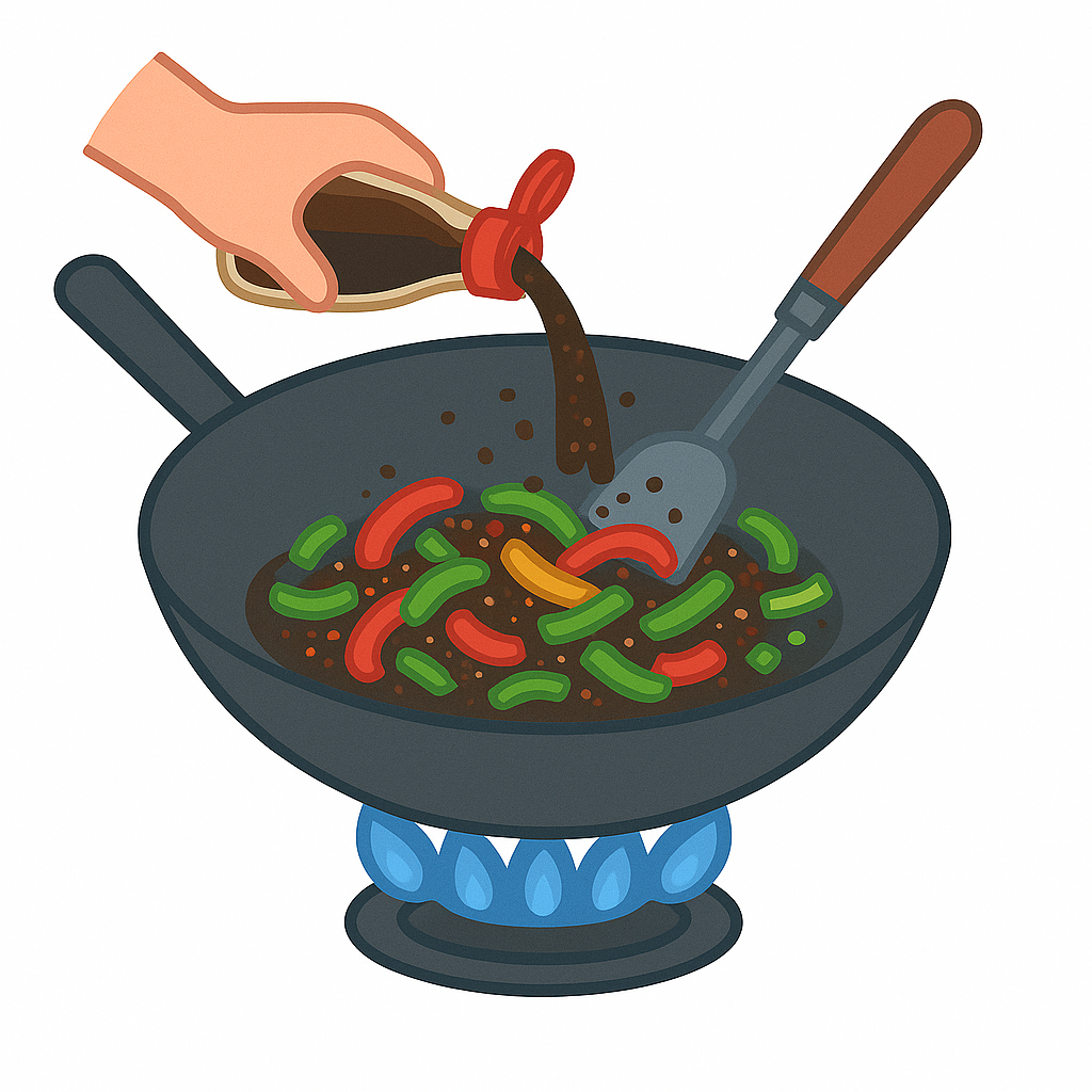 sesame garlic noodles