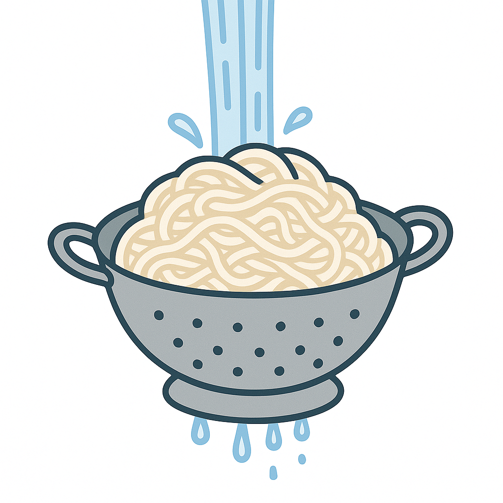 wood pressed oil noodles